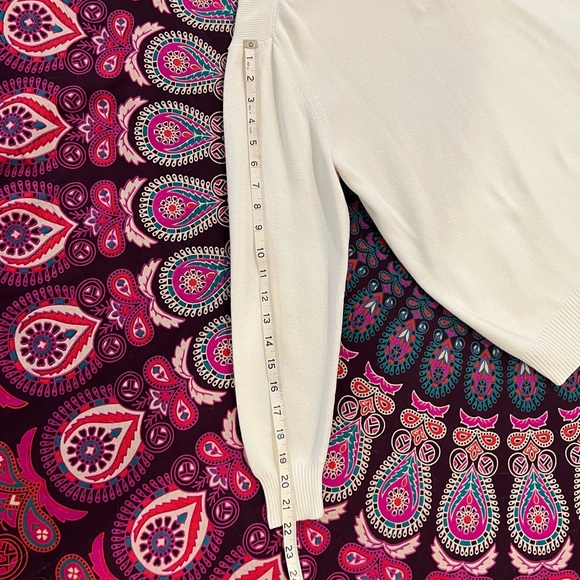 Dockers Half-Zip Sweater - White - Picture 9 of 9